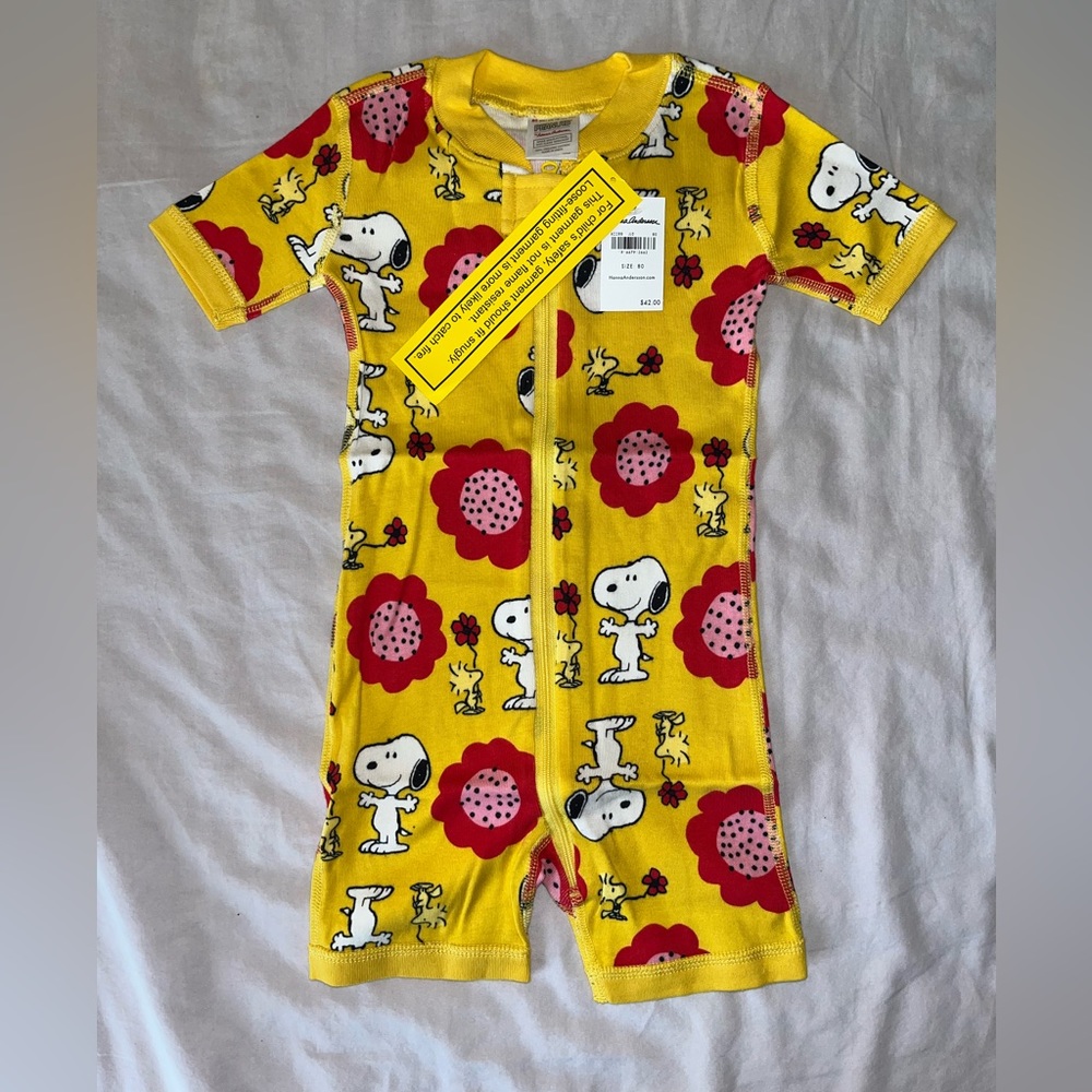 Hanna Anderson peanuts pjs